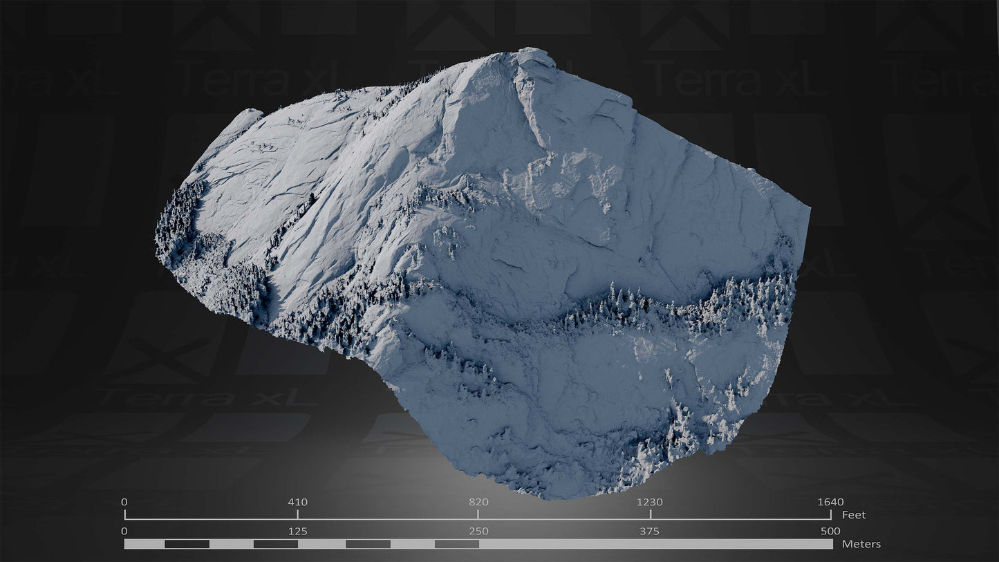Summer in the Cascades Full Collection - Terra xL Terrain Scans